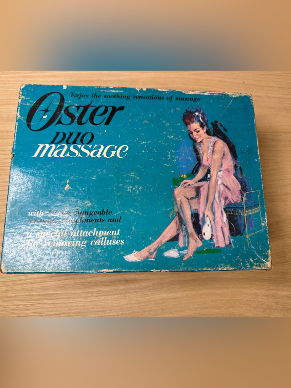 Oster Duo-Massage Vintage Massager 5 attachments-Working condition